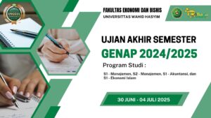 Ujian Akhir Semester Genap Tahun Akademik 2024/2025
